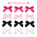 Satin Ribbon Bows – 10 Pieces