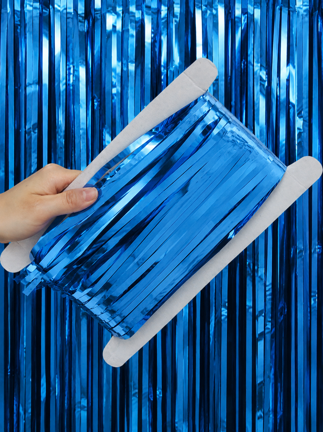 Metallic Foil Curtain