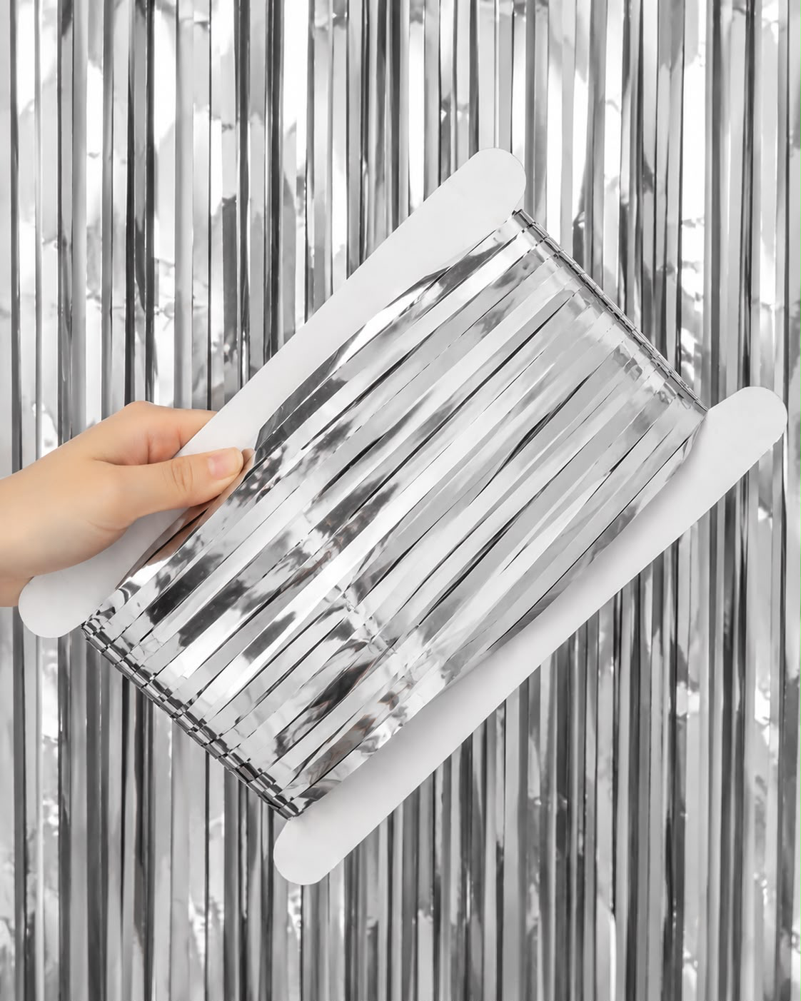 Metallic Foil Curtain