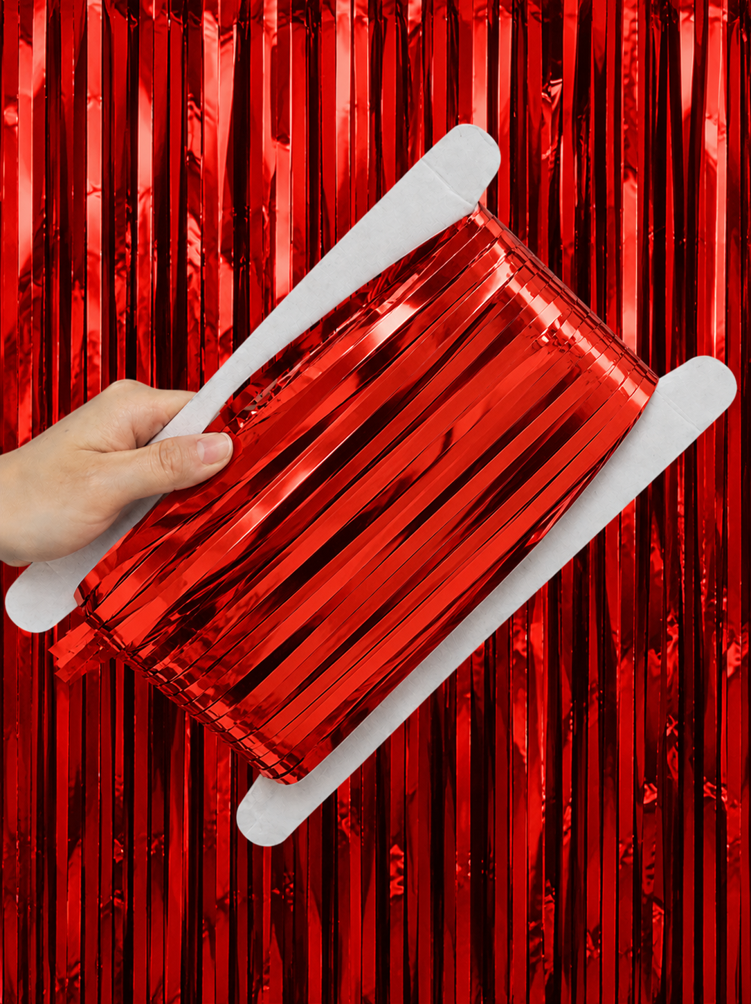 Metallic Foil Curtain