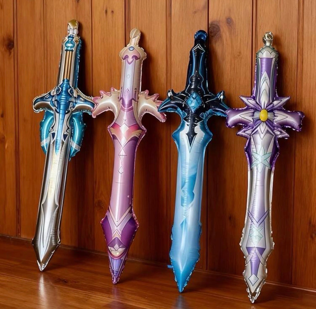 Fantasy Sword Foil Balloon