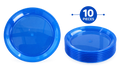 Blue Plastic Plates – Pack of 10