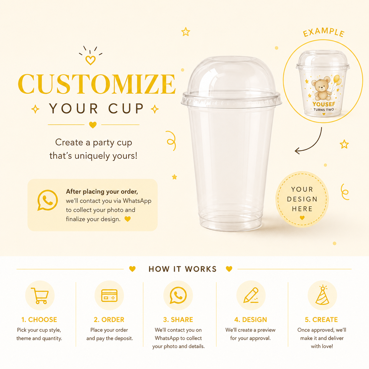 Customized Cub – Design Your Own
