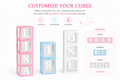 Customizable Display Cubes – Personalized Letter & Number Boxes