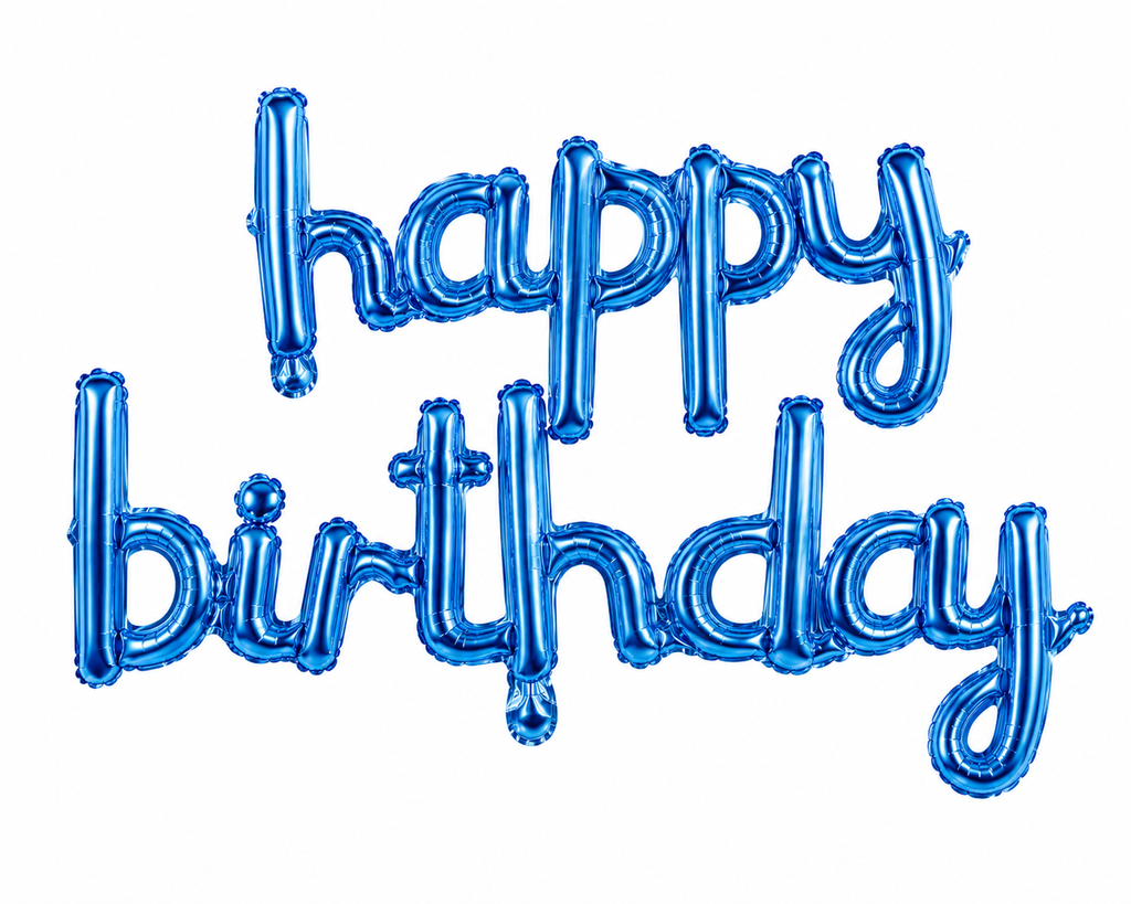 Birthday Letter Foil Balloon