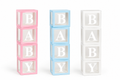 4 Pcs BABY Balloon Display Boxes