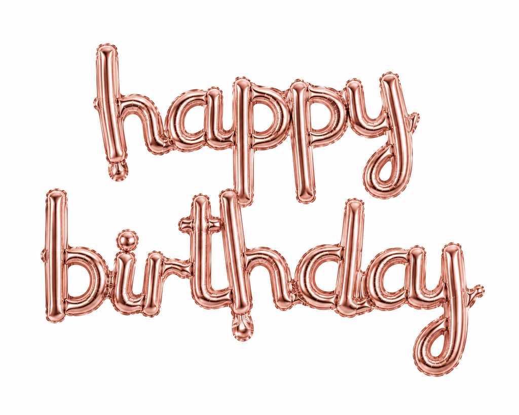 Birthday Letter Foil Balloon