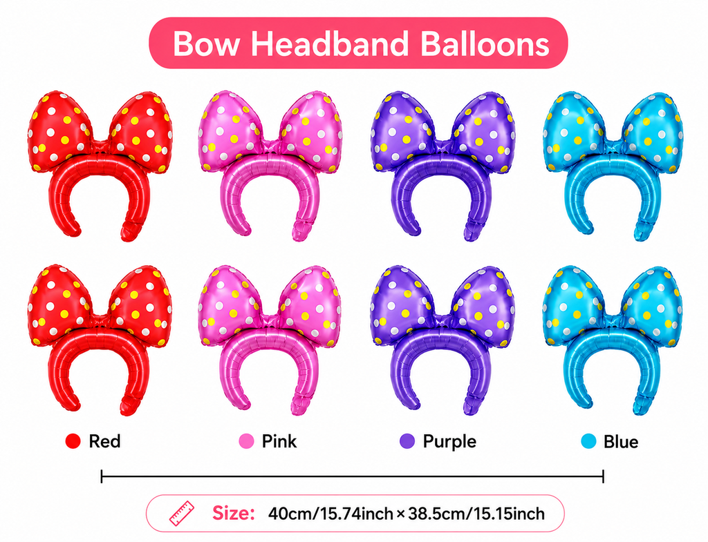 Bow Headband Balloons