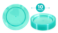 Green Plastic Plates – Pack of 10