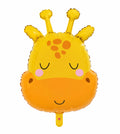 Giraffe Face Foil Balloon