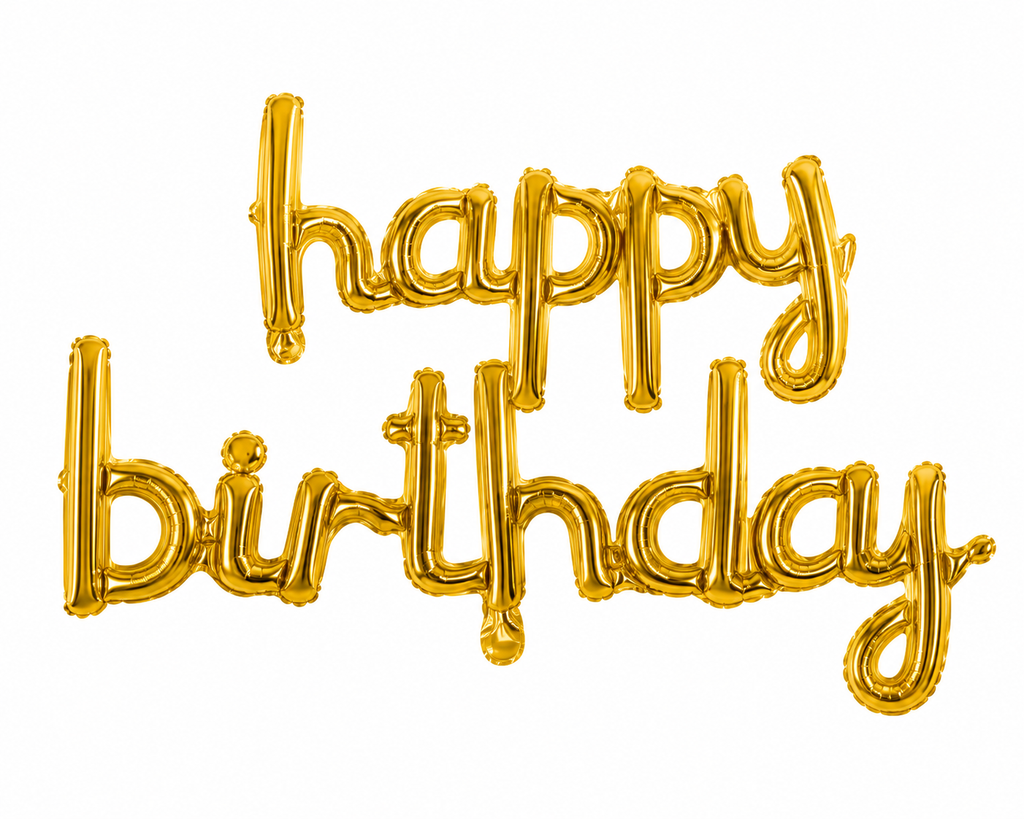 Birthday Letter Foil Balloon