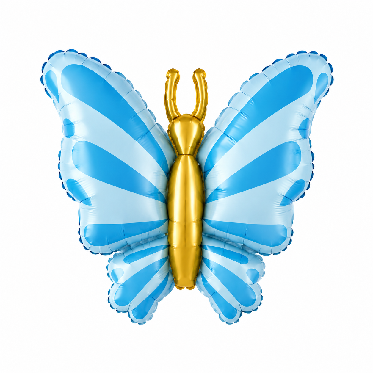 Striped Butterfly Foil Balloon