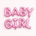 Baby Girl Letter Foil Balloo