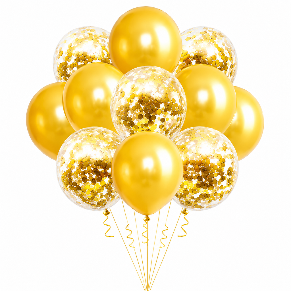 Confetti Balloon Set (10 pcs)