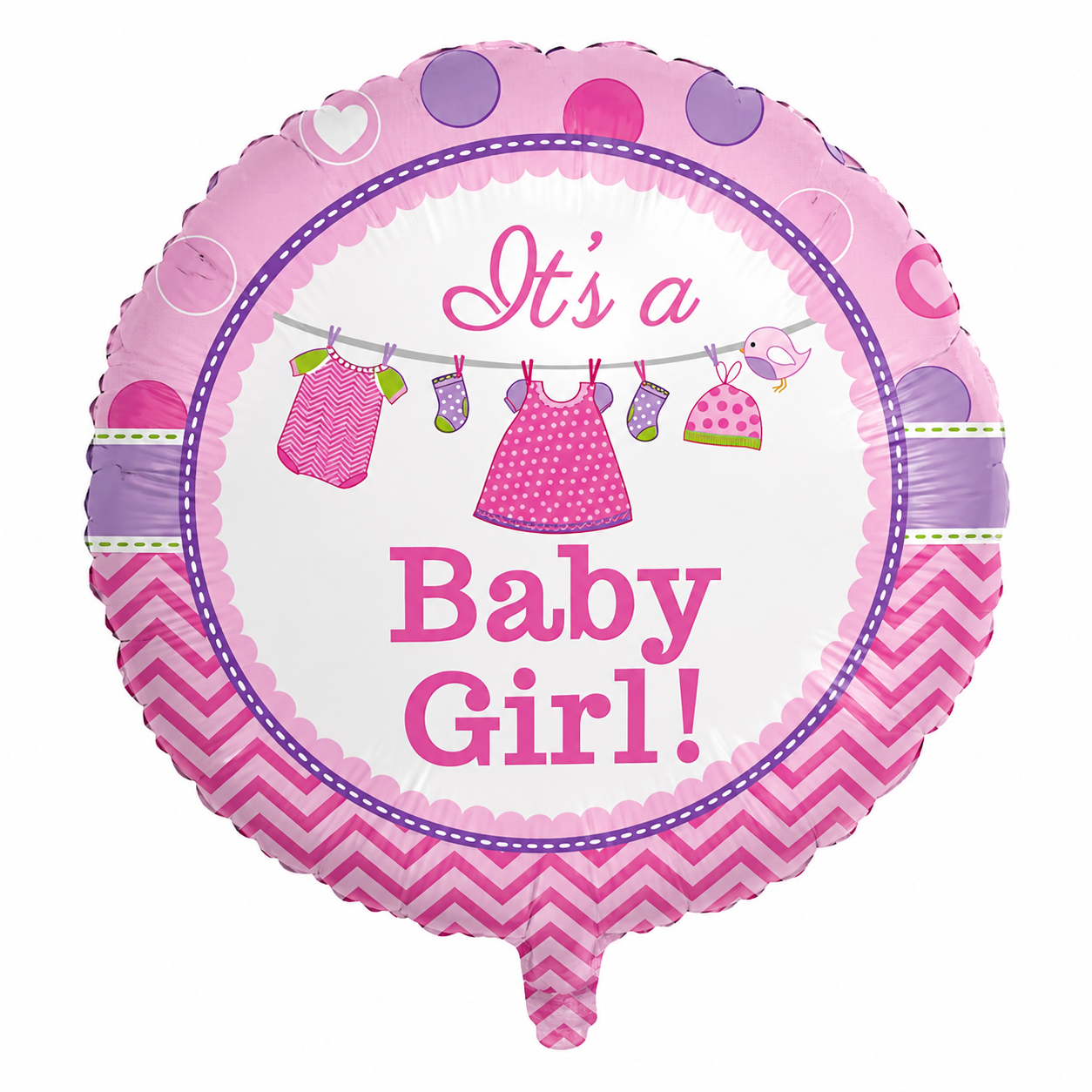 It’s a Baby Girl Foil Balloon