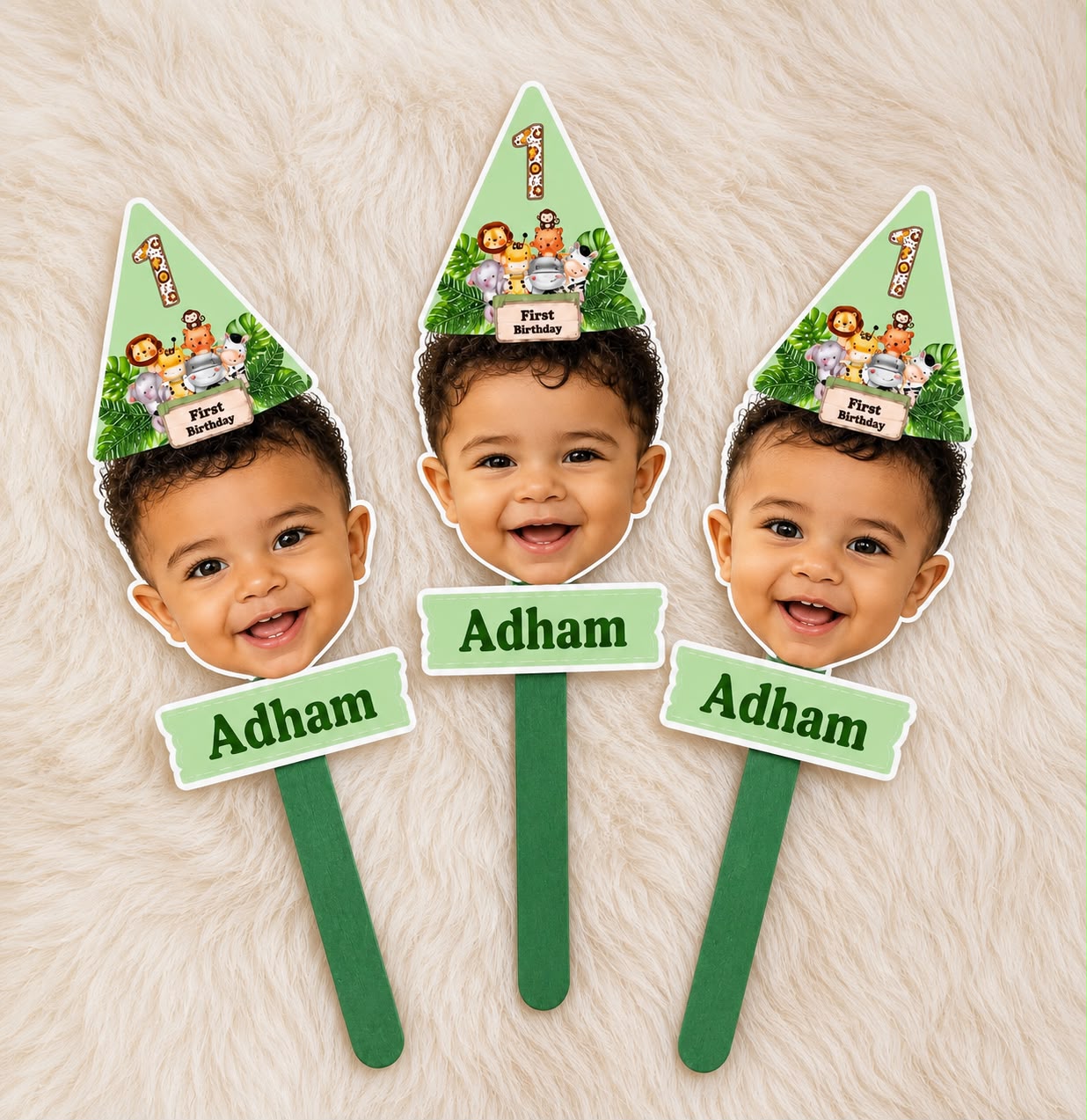 Customized Baby Face Sticks – Design Your Own