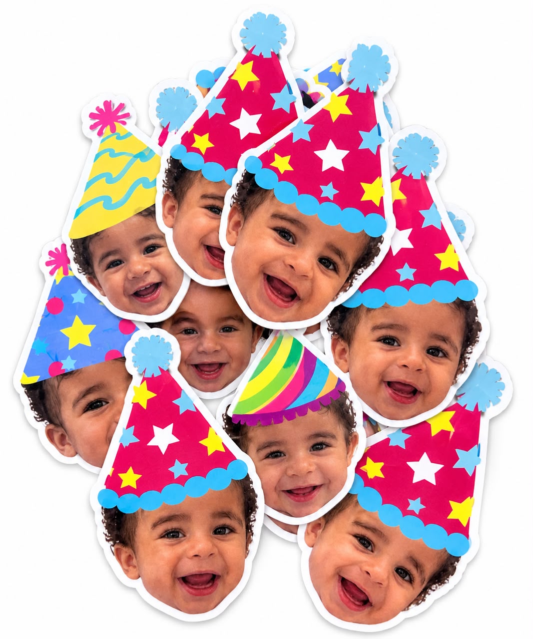 Customized Cake Topper – Design Your Own (12 Pcs)