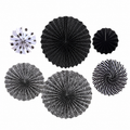 Paper Fan Decoration Set (6 Pieces)