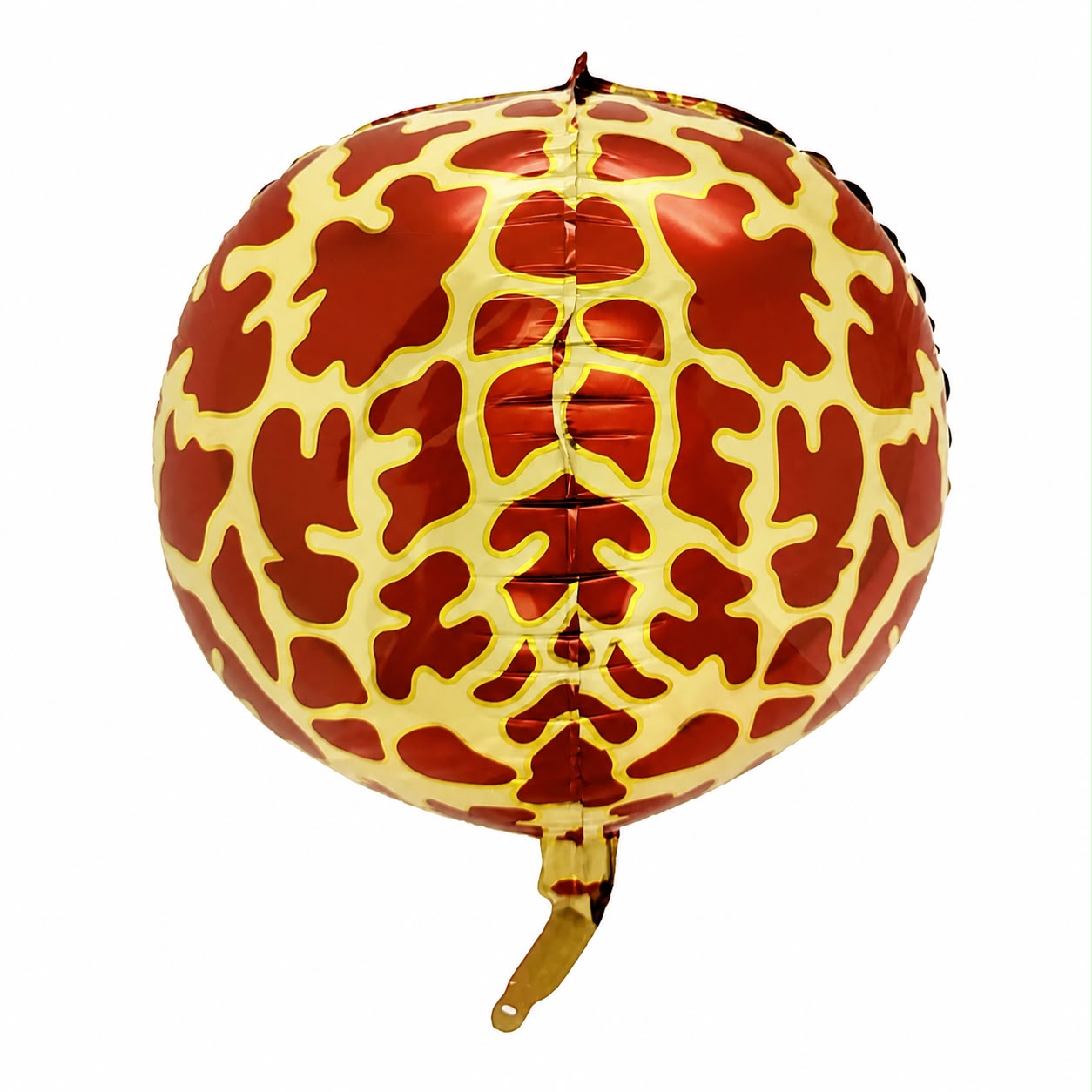 Giraffe Print Foil Balloon
