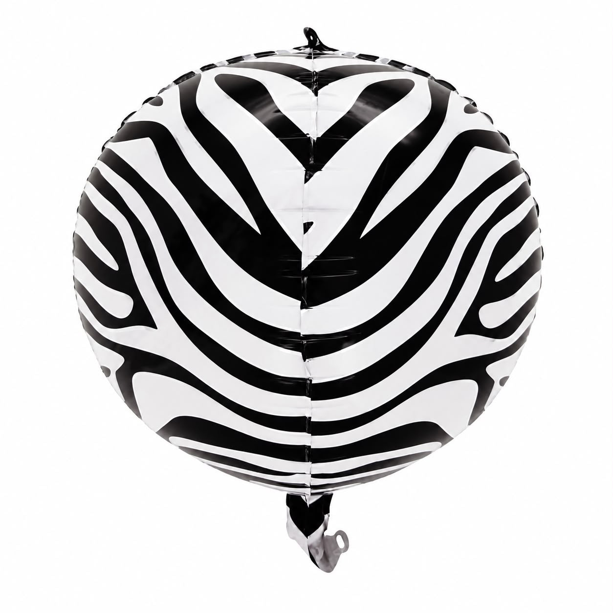 Zebra Print Foil Balloon