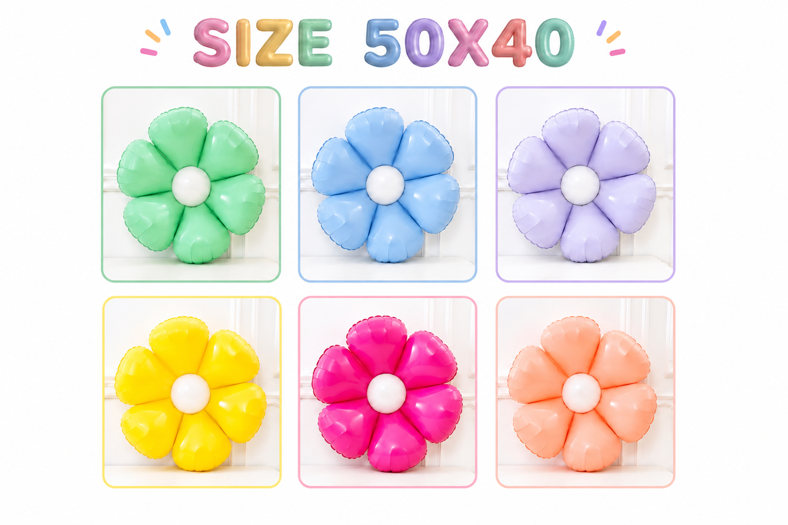 Daisy Foil Balloon