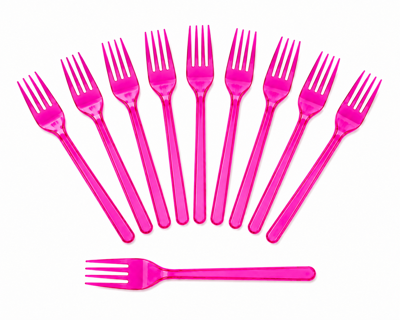 Plastic Forks (10 Pcs)