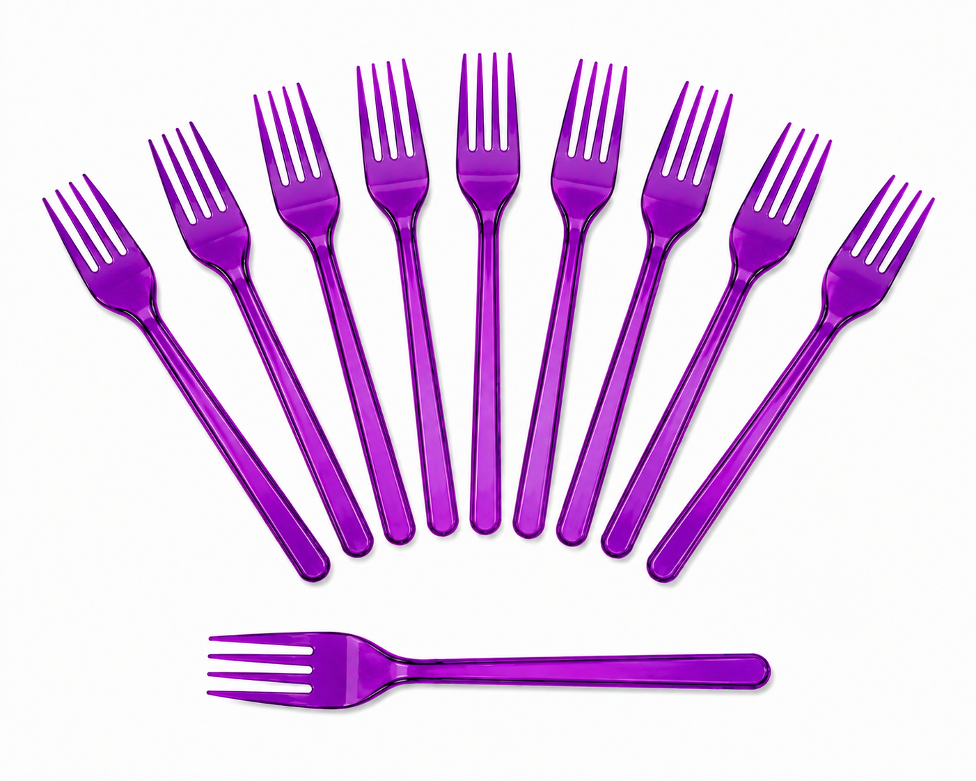 Plastic Forks (10 Pcs)