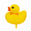 Yellow Duck Foil Balloon