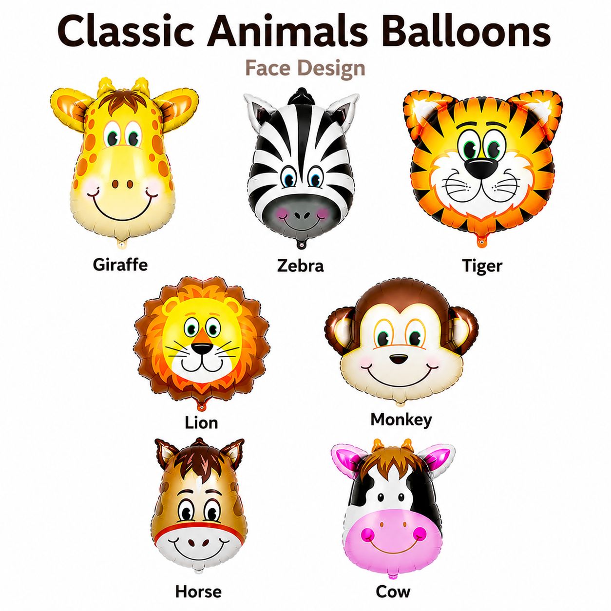 Classic Animal Balloons